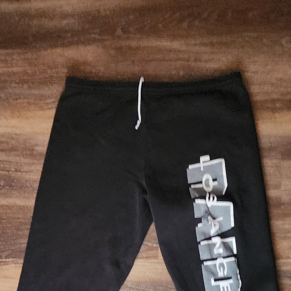 Vintage Los Angeles RAIDERS SWEATS CUT-OFF 1993 SZ L Made In USA - Picture 2 of 11